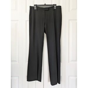 Gunex by Bruno Cucinello‎ Wool Dress Pants Womens Size 12 Black Italy